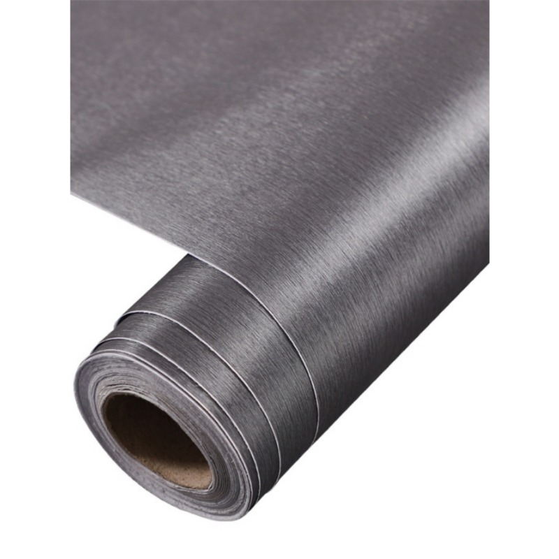 Kitchen Appliances Refrigerators - Metal Peel and Stick Wallpaper for