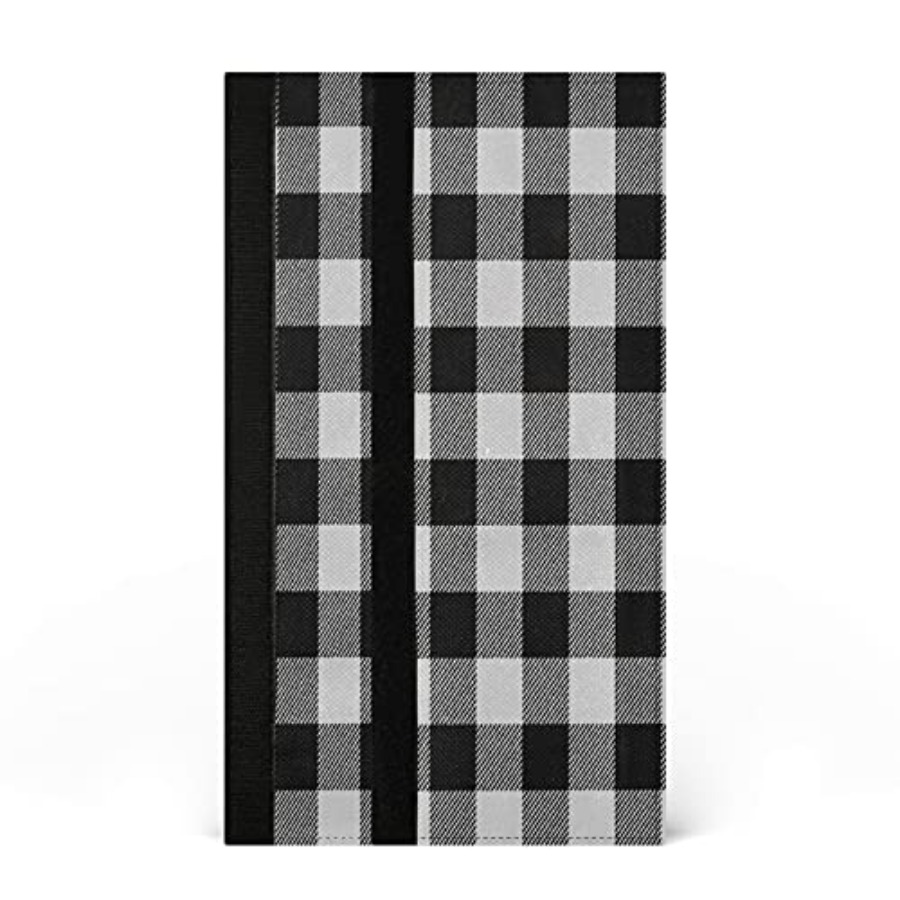 2Pcs White Black Buffalo Plaid - Kitchen Appliances Refrigerators ulasan dan harga