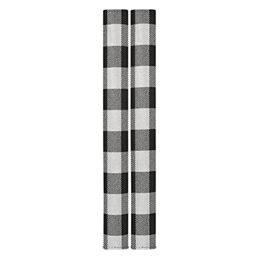 2Pcs White Black Buffalo Plaid - Kitchen Appliances Refrigerators ulasan dan harga