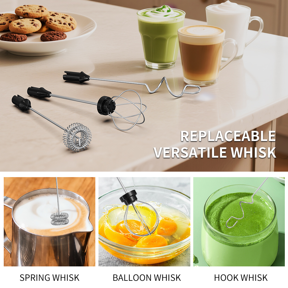 3 in 1 Electric Handheld Milk  - Kitchen Appliances Restaurant ulasan dan harga