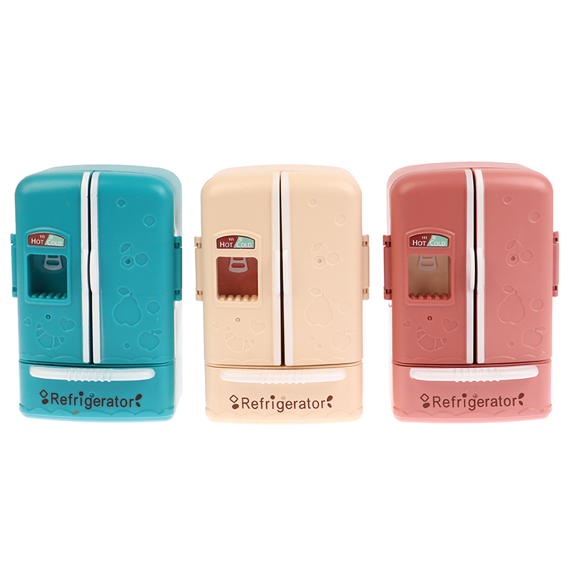 1PCS 1:12 Dollhouse Miniature  - Kitchen Appliances Refrigerators ulasan dan harga