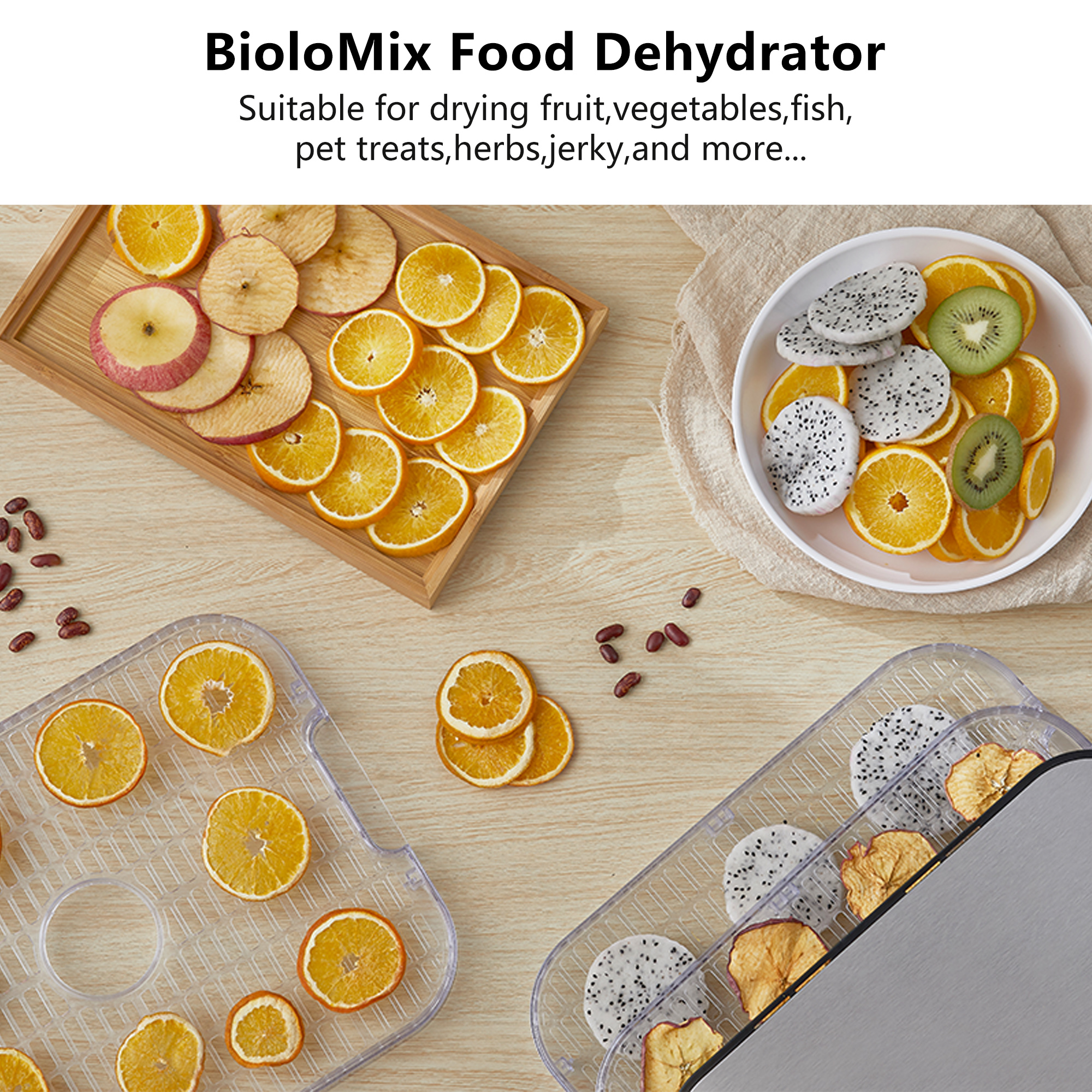 BioloMix 10L BPA-Free 5-Trays  - Kitchen Appliances Restaurant ulasan dan harga