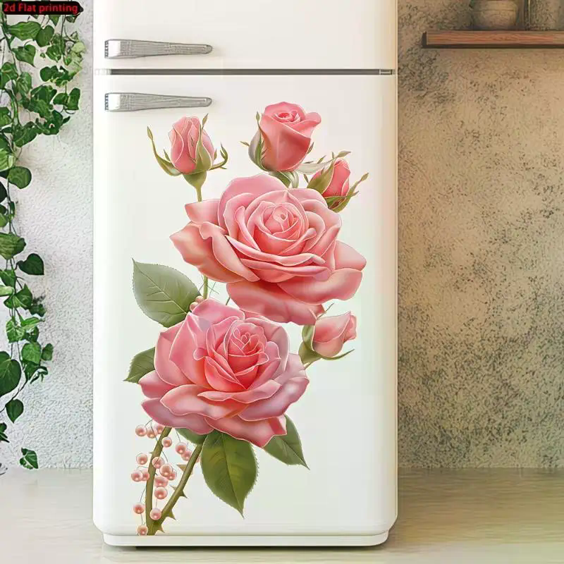 Self Adhesive Sunflower Rose R - Kitchen Appliances Refrigerators ulasan dan harga