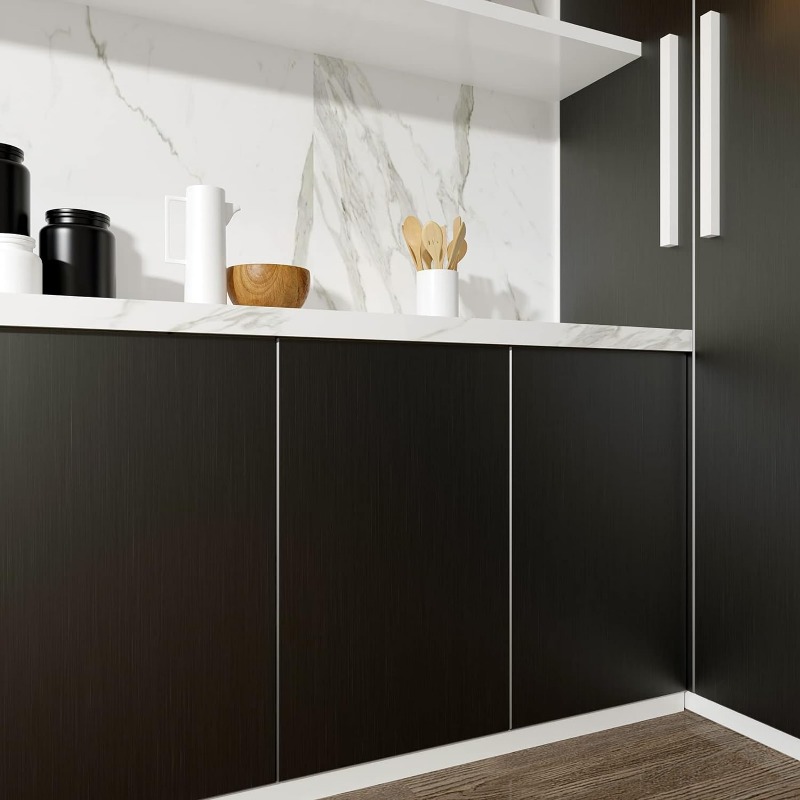 Metal Peel and Stick Wallpaper - Kitchen Appliances Refrigerators ulasan dan harga