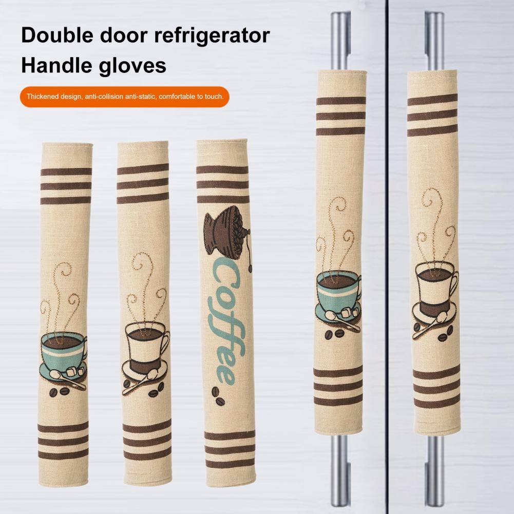 3Pcs Refrigerator Door Handle  - Kitchen Appliances Refrigerators ulasan dan harga