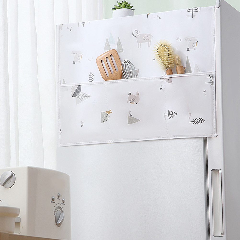 2Pcs PEVA Refrigerator Dust Co - Kitchen Appliances Refrigerators ulasan dan harga