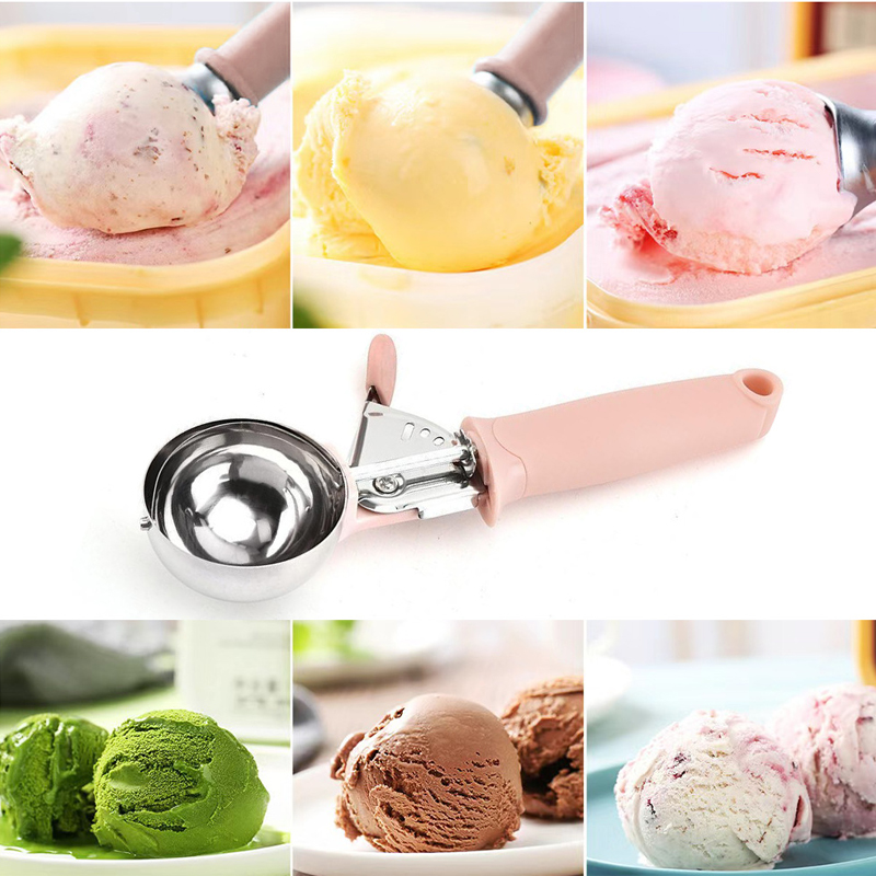 Stainless Steel Ice Cream Scoo - Kitchen Appliances Best ulasan dan harga