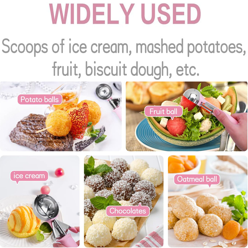 Stainless Steel Ice Cream Scoo - Kitchen Appliances Best ulasan dan harga