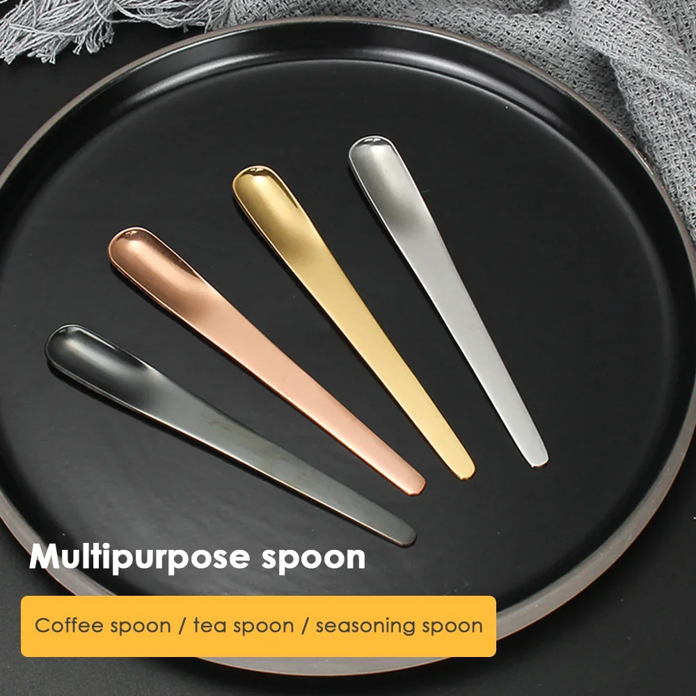5PCS Coffee Spoon Stainless St - Kitchen Appliances Restaurant ulasan dan harga