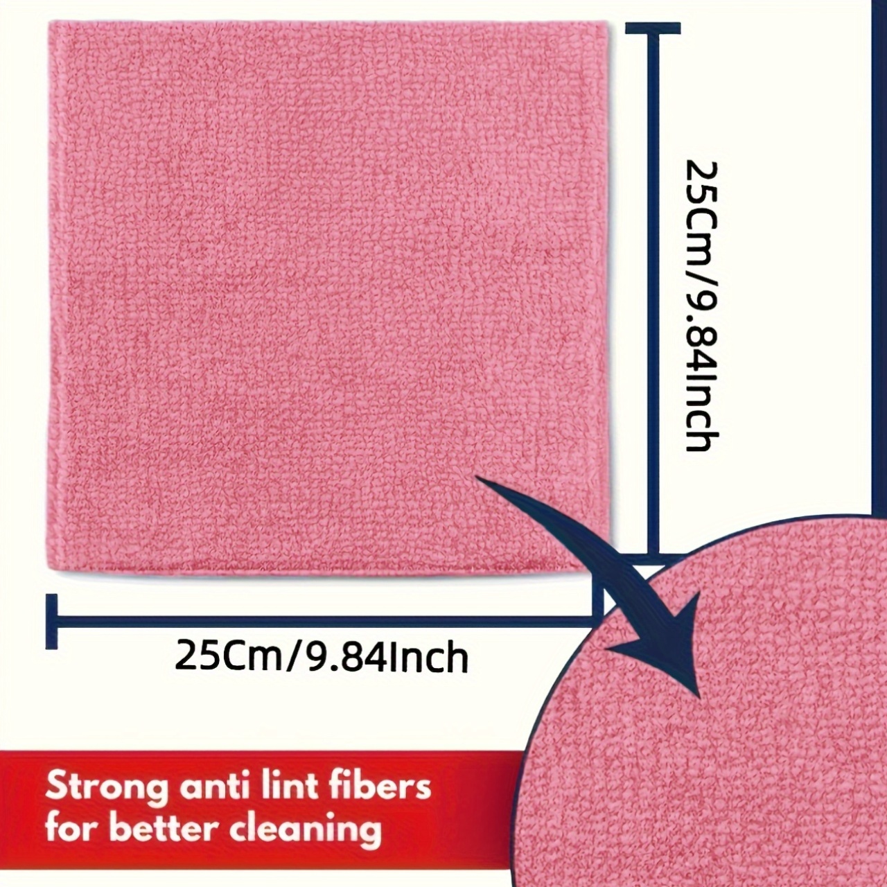 1-50Pcs Light Pink Microfiber  - Kitchen Appliances In ulasan dan harga