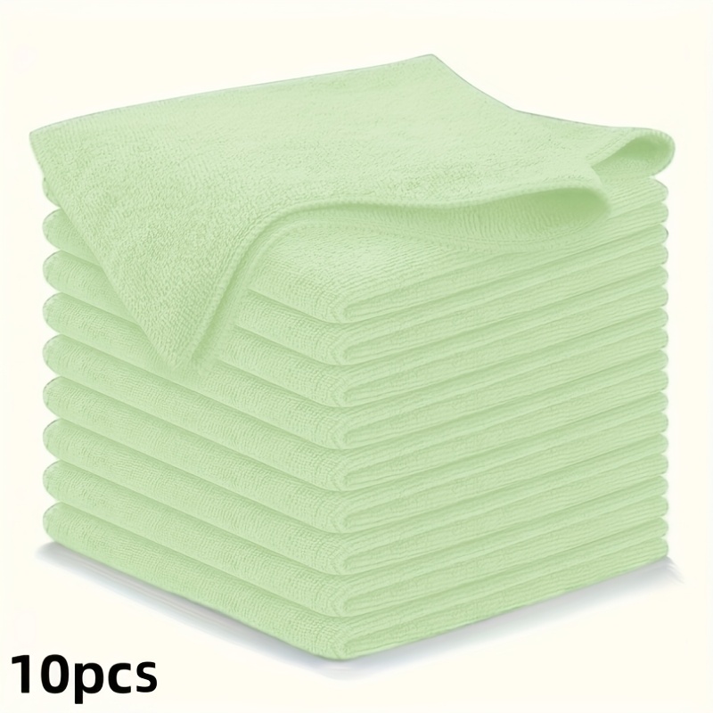 1-50Pcs Light Green Microfiber - Kitchen Appliances In ulasan dan harga