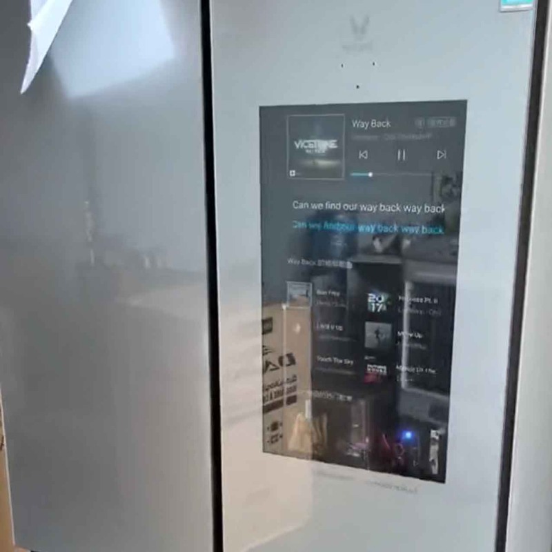 220V 520l Smart side-by-side r - Kitchen Appliances Refrigerators ulasan dan harga