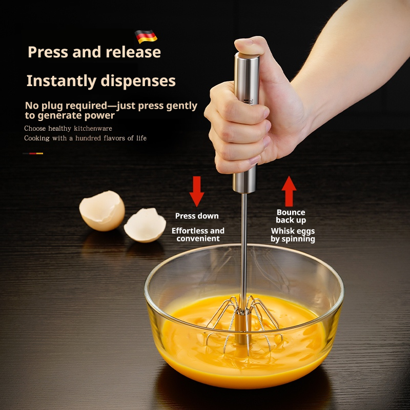 Stainless Steel Egg Beater Dur - Kitchen Appliances Restaurant ulasan dan harga