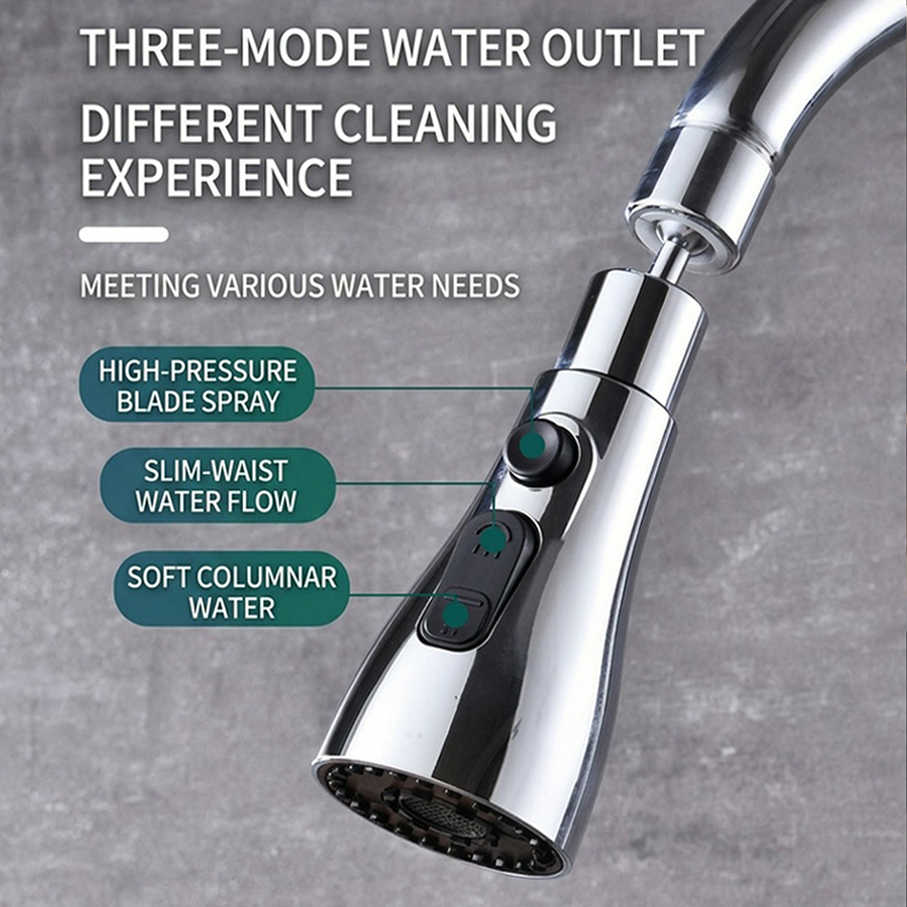 Kitchen Faucet Extender 3 Mode - Kitchen Appliances Restaurant ulasan dan harga