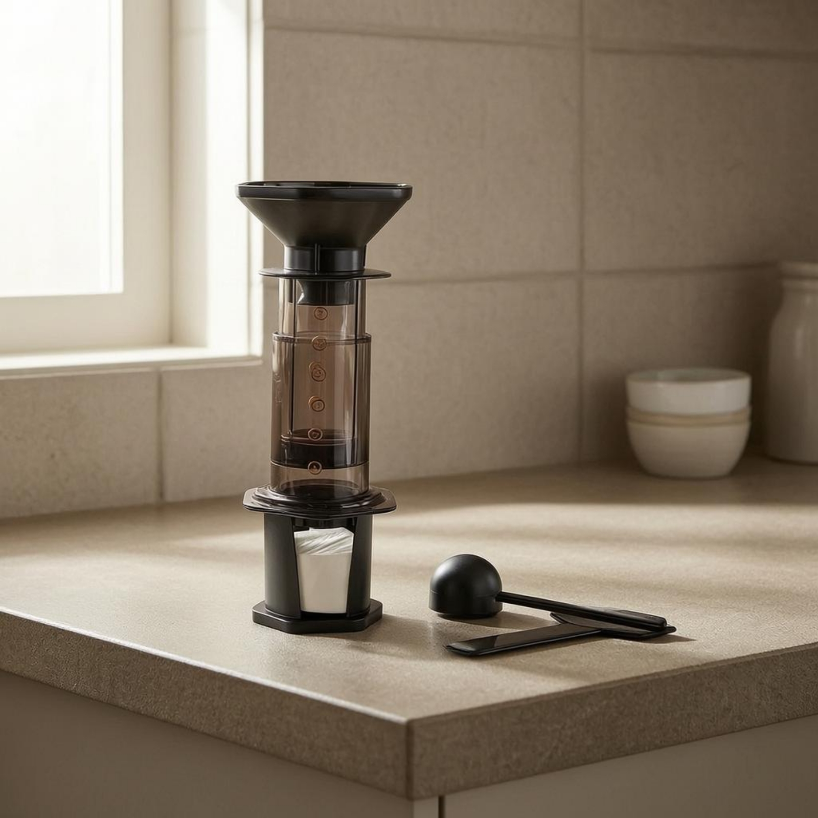 Manual Coffee Brewer Upright T - Kitchen Appliances In ulasan dan harga